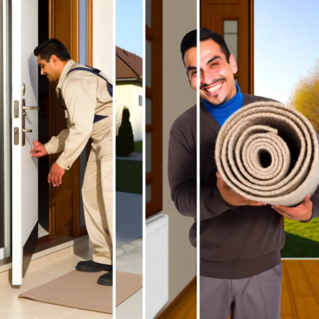 Szőnyeg-felvétel otthon a Carpetcleanservice munkatársaival